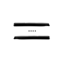 Carica l'immagine nel visualizzatore di Gallery, Set deflettori anteriori e posteriori per Audi A3 Sportback 2004-2012, con 5 porte, scuro fumé, 4 pezzi
