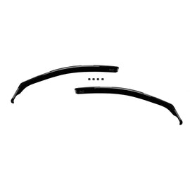Set deflettori anteriori e posteriori per Audi A4 station wagon 2009-2015, con 5 porte, scuro fumé, 4 pezzi