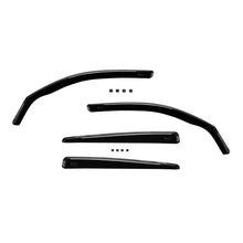 Carica l'immagine nel visualizzatore di Gallery, Set deflettori anteriori e posteriori per BMW Serie 1 E87 2004-2011, con 5 porte, scuro fumé, 4 pezzi