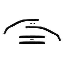 Set deflettori anteriori e posteriori per BMW Serie 3 E46 station wagon 1998-2005, con 5 porte, scuro fumé, 4 pezzi