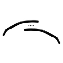 Set deflettori anteriori e posteriori per BMW Serie 3 E46 berlina 1998-2005, con 4 porte, scuro fumé, 4 pezzi