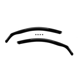 Set deflettori anteriori e posteriori per BMW Serie 3 E90 berlina 2005-2012, con 4 porte, scuro fumé, 4 pezzi