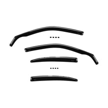 Carica l'immagine nel visualizzatore di Gallery, Set deflettori anteriori e posteriori per BMW Serie 5 E39 berlina 1995-2003, con 4 porte, scuro fumé, 4 pezzi