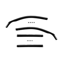 Carica l'immagine nel visualizzatore di Gallery, Set deflettori anteriori e posteriori per BMW Serie 5 E61 station wagon 2003-2010, con 5 porte, scuro fumé, 4 pezzi