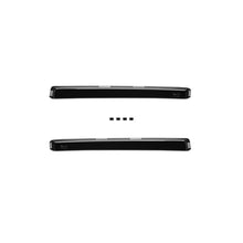 Set deflettori anteriori e posteriori per BMW X5 E70 2006-2013, scuro fumé, 4 pezzi