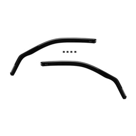 Set deflettori anteriori e posteriori per BMW X5 F15 2013-2018, scuro fumé, 4 pezzi