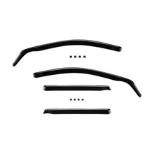 Carica l'immagine nel visualizzatore di Gallery, Set deflettori anteriori e posteriori per Chevrolet Lacetti station wagon 2004-2010, con 5 porte, scuro fumé, 4 pezzi