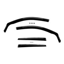 Carica l'immagine nel visualizzatore di Gallery, Set deflettori anteriori e posteriori per Citroen C4 Aircross 2012-2017, con 5 porte, scuro fumé, 4 pezzi