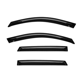 Set deflettori anteriori e posteriori EGR per Kia Sorento 2010-2014, 4 pezzi, per installazione esterno il porta cornice