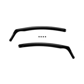 Set deflettori anteriori e posteriori per Ford Fiesta 2008-2017, con 5 porte, scuro fumé, 4 pezzi