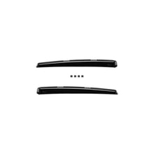 Set deflettori anteriori e posteriori per Ford Fiesta 2008-2017, con 5 porte, scuro fumé, 4 pezzi