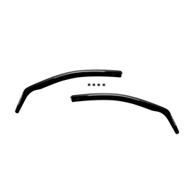 Set deflettori anteriori e posteriori per Ford Focus station wagon 1998-2005, con 5 porte, scuro fumé, 4 pezzi