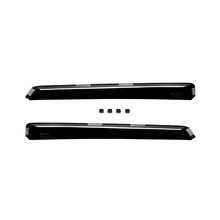 Set deflettori anteriori e posteriori per Ford Focus station wagon 2011-2018, con 5 porte, scuro fumé, 4 pezzi