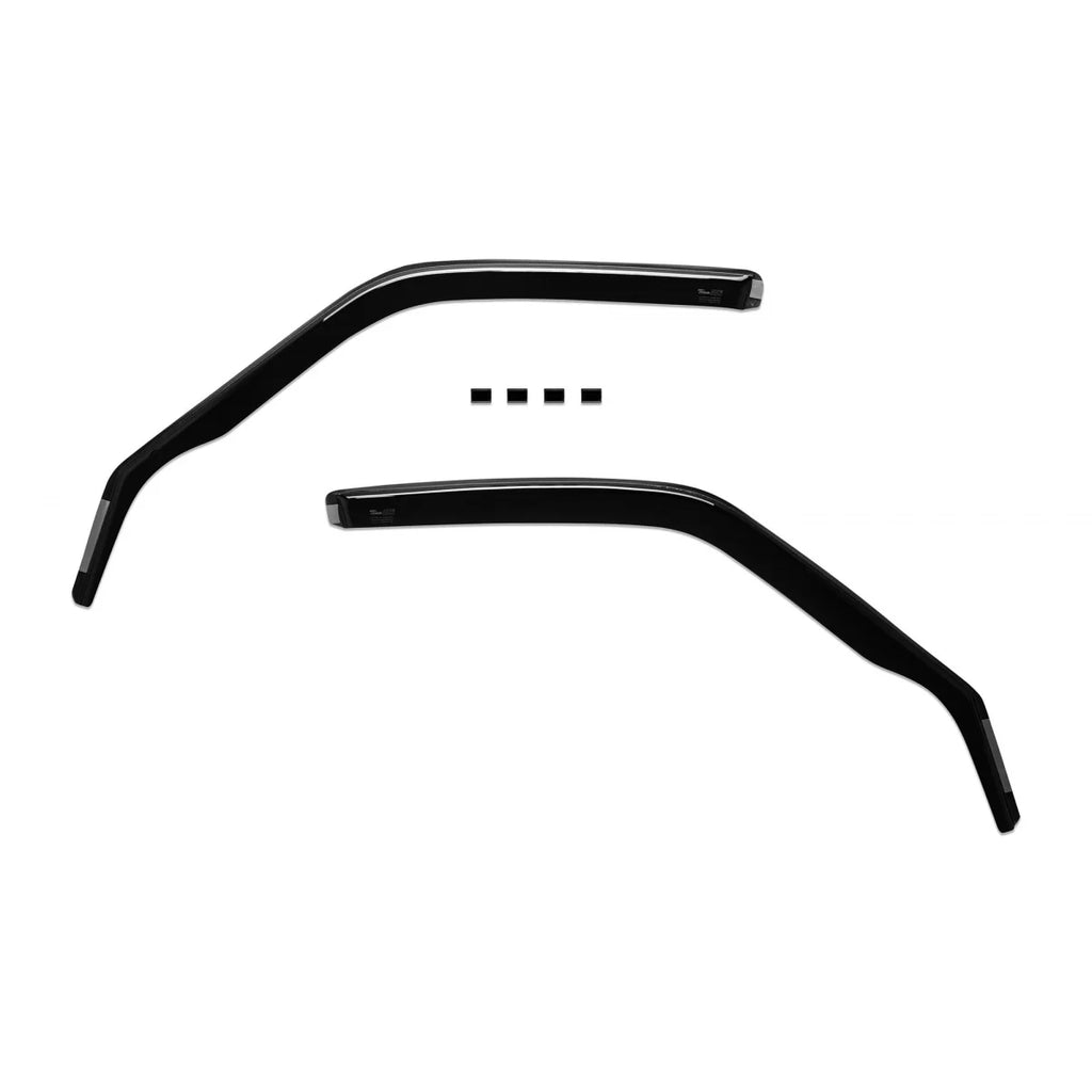 Set deflettori anteriori e posteriori per Ford Galaxy 2006-2015, con 5 porte, scuro fumé, 4 pezzi