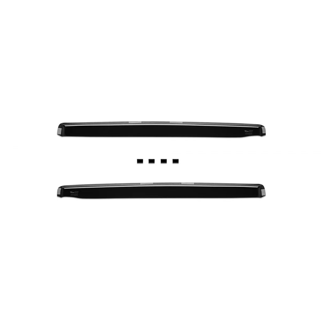Set deflettori anteriori e posteriori per Ford Galaxy 2006-2015, con 5 porte, scuro fumé, 4 pezzi