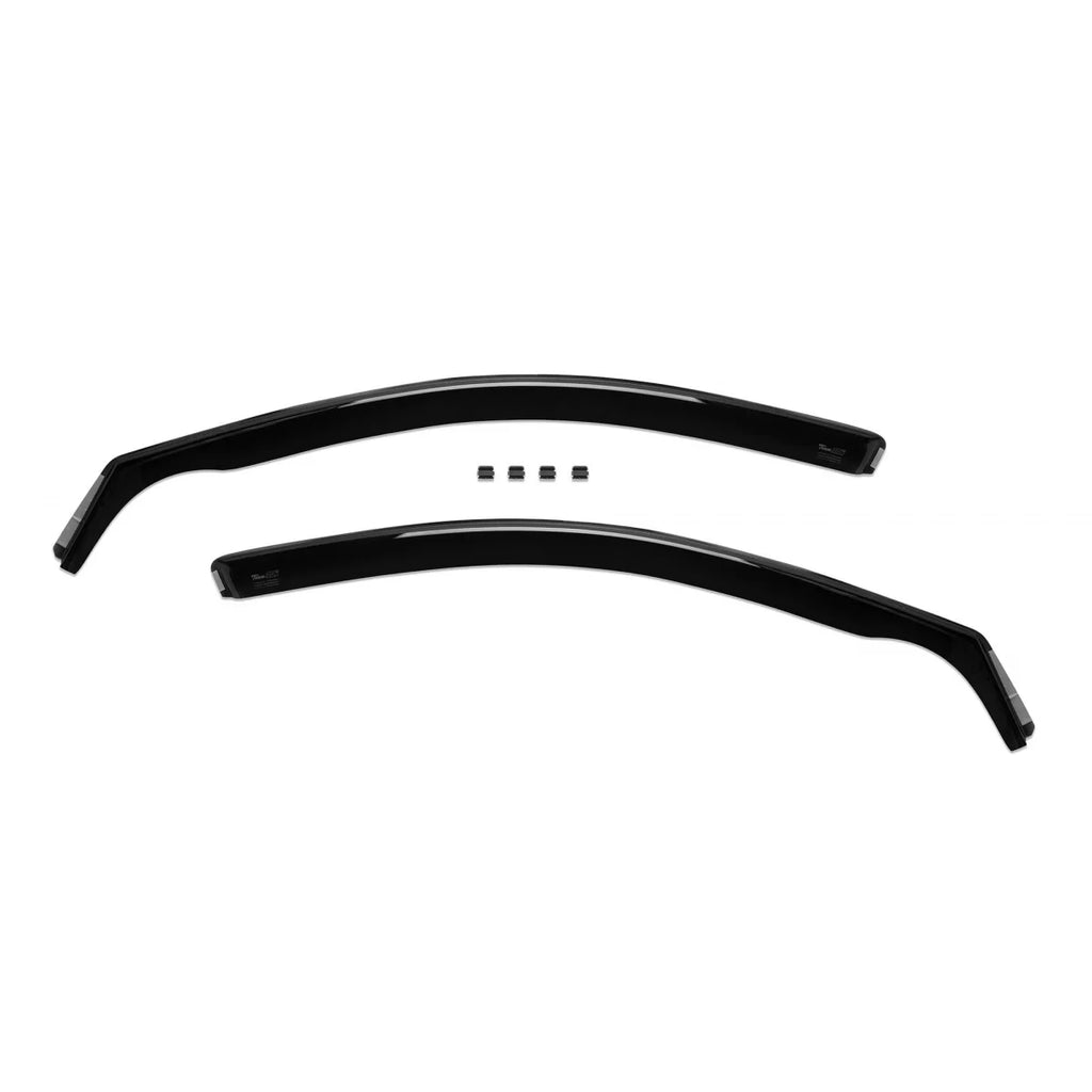 Set anteriori e posteriori Deflettori antiturbo Heko per Audi A6 station wagon 1997-2004, con 5 porte, scuro fumé, 4