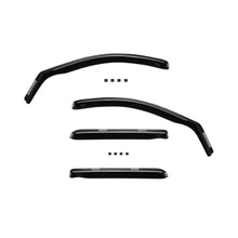 Set deflettori anteriori e posteriori per Hyundai Santa Fe 2006-2012, scuro fumé, 4 pezzi