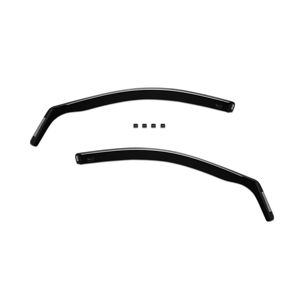 Set deflettori anteriori e posteriori per Hyundai Santa Fe 2012-2018, scuro fumé, 4 pezzi