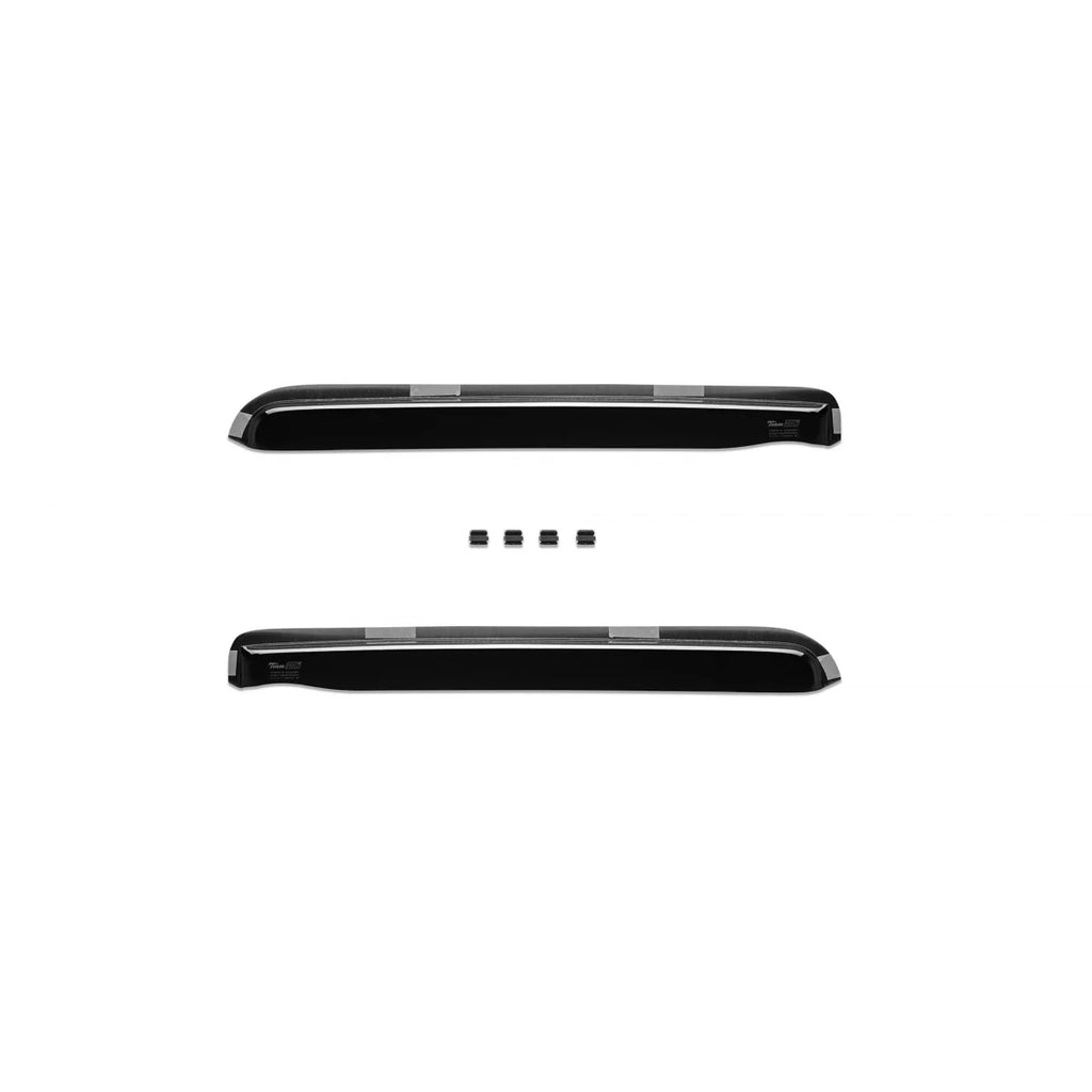 Set deflettori anteriori e posteriori per Hyundai Santa Fe 2006-2012, scuro fumé, 4 pezzi