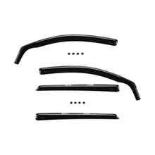 Set deflettori anteriori e posteriori per Hyundai Tucson 2015-2020, scuro fumé, 4 pezzi