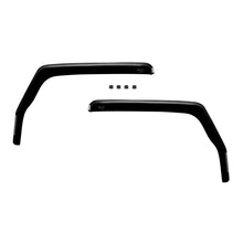 Set deflettori anteriori e posteriori per Jeep Wrangler 2007-2018, con 5 porte, scuro fumé, 4 pezzi