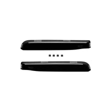 Set deflettori anteriori e posteriori per Jeep Wrangler 2007-2018, con 5 porte, scuro fumé, 4 pezzi