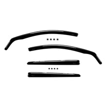 Set deflettori anteriori e posteriori per Kia Ceed 2007-2012, con 5 porte, scuro fumé, 4 pezzi