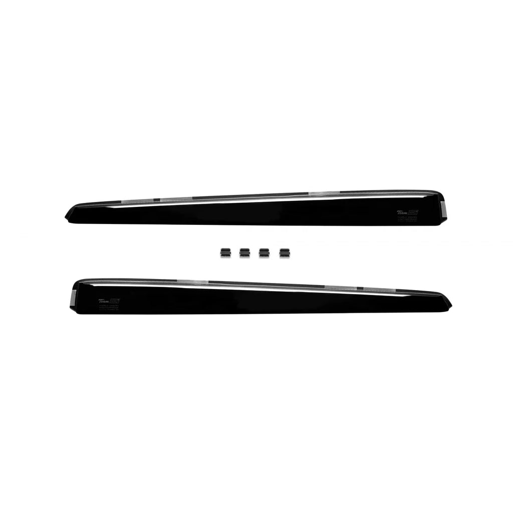 Set deflettori anteriori e posteriori per Kia Ceed 2007-2012, con 5 porte, scuro fumé, 4 pezzi