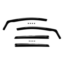 Carica l'immagine nel visualizzatore di Gallery, Set deflettori anteriori e posteriori per Kia Ceed station wagon 2012-2018, con 5 porte, scuro fumé, 4 pezzi