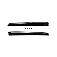 Carica l'immagine nel visualizzatore di Gallery, Set deflettori anteriori e posteriori per Kia Ceed station wagon 2012-2018, con 5 porte, scuro fumé, 4 pezzi