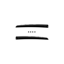 Set deflettori anteriori e posteriori per Kia Ceed hatchback dal 2018, con 5 porte, scuro fumé, 4 pezzi
