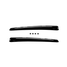 Set deflettori anteriori e posteriori per Kia Optima berlina 2015-2020, con 4 porte, scuro fumé, 4 pezzi