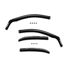 Set deflettori anteriori e posteriori per Kia Sorento 2002-2009, scuro fumé, 4 pezzi