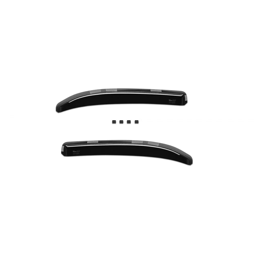 Set deflettori anteriori e posteriori per Kia Sorento 2002-2009, scuro fumé, 4 pezzi