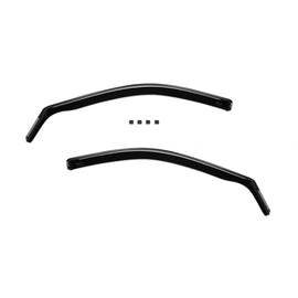 Set deflettori anteriori e posteriori per Kia Sportage 2004-2010, con 5 porte, scuro fumé, 4 pezzi