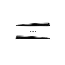 Set deflettori anteriori e posteriori per Mazda 3 hatchback 2003-2009, con 5 porte, scuro fumé, 4 pezzi
