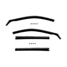 Set deflettori anteriori e posteriori per Mazda 6 station wagon 2002-2007, con 5 porte, scuro fumé, 4 pezzi