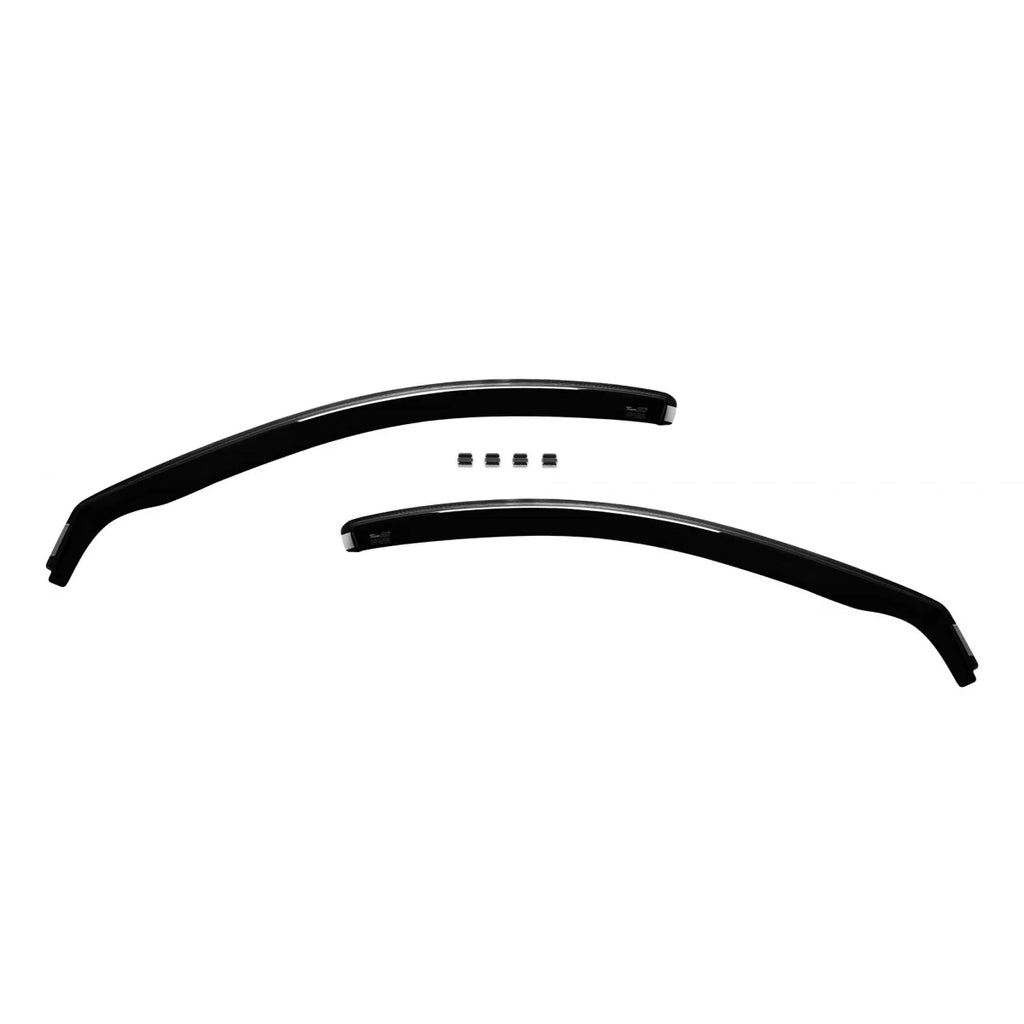 Set deflettori anteriori e posteriori per Mazda CX-5 2011-2017, con 5 porte, scuro fumé, 4 pezzi
