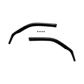 Set deflettori anteriori e posteriori per Mercedes Classe C W202 berlina 1993-2000, con 4 porte, scuro fumé, 4 pezzi