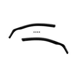 Set deflettori anteriori e posteriori per Mercedes Classe C W204 berlina 2007-2014, con 4 porte, scuro fumé, 4 pezzi