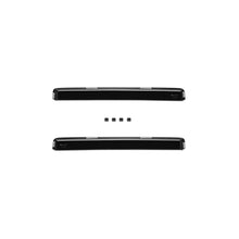 Set deflettori anteriori e posteriori per Mercedes Classe C W202 station wagon 1993-2000, con 5 porte, scuro fumé, 4