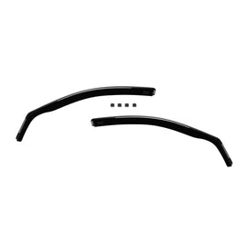 Set deflettori anteriori e posteriori per Mercedes C W204 5 porte station wagon 2007-2014, scuro fumé, 4 pezzi