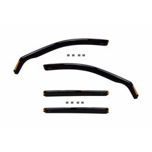 Set deflettori anteriori e posteriori per Mercedes Classe E W212 station wagon 2009-2016, con 5 porte, scuro fumé, 4