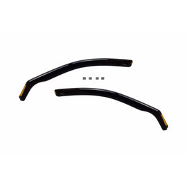 Set deflettori anteriori e posteriori per Mercedes Classe E W212 station wagon 2009-2016, con 5 porte, scuro fumé, 4