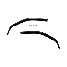 Carica l'immagine nel visualizzatore di Gallery, Set deflettori anteriori e posteriori per Mercedes Classe E W210 berlina 1995-2002, con 4 porte, scuro fumé, 4 pezzi