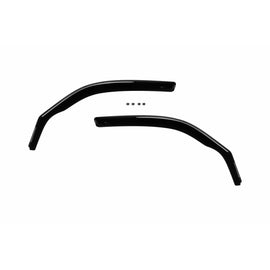 Set deflettori anteriori e posteriori per Mercedes GLK X204 2008-2015, scuro fumé, 4 pezzi