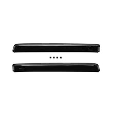 Set deflettori anteriori e posteriori per Mercedes ML W163 1997-2005, scuro fumé, 4 pezzi