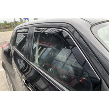 Set deflettori anteriori e posteriori per Nissan Juke 2010-2019, con 5 porte, scuro fumé, 4 pezzi