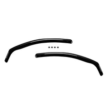 Set deflettori anteriori e posteriori per Nissan Qashqai 2007-2013, scuro fumé, 4 pezzi