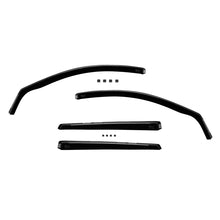 Set deflettori anteriori e posteriori per Nissan Qashqai 2013-2021, scuro fumé, 4 pezzi
